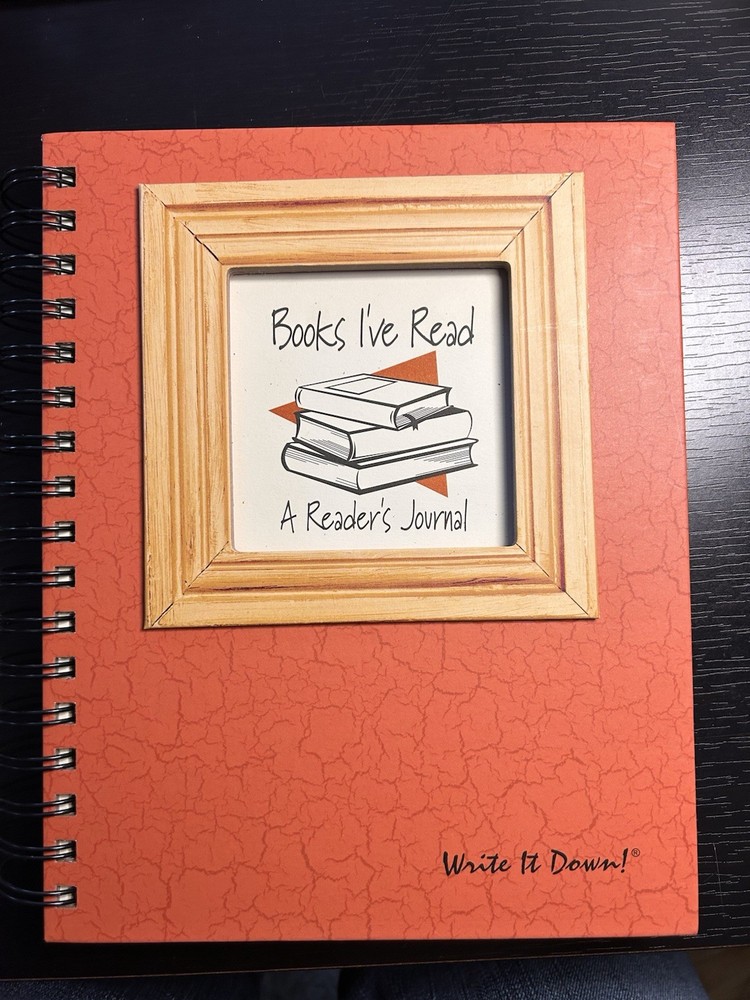 Books I’ve Read, A Reader’s Journal – Spiral-bound, by Journals Unlimited – Good
