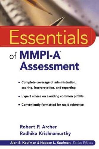 Essentials of MMPI-A Assessment (Essentials of Psychological Assess – VERY GOOD
