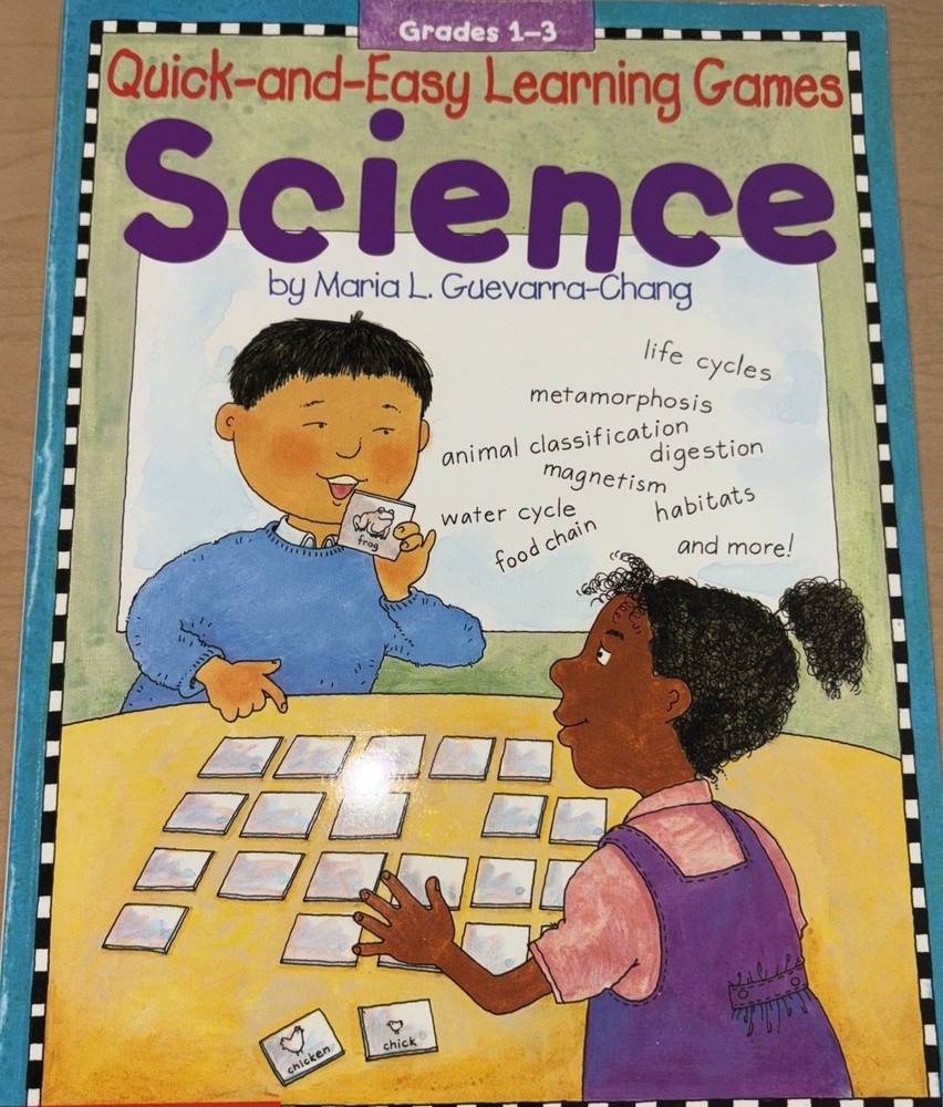 Lot Of 2: Quick And Easy Learning Games Science & Super Science Concoctions Elem