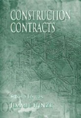 Construction Contracts by Jimmie W Hinze: Used