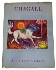 Chagall – The Pitman Gallery (1950) Vintage Art Book – Tipped-In Color Plates