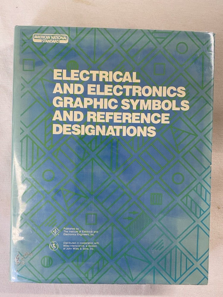 Electrical & Electronics Graphic Symbols Reference IEEE ANSI 1987 HC Ex-Library