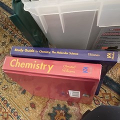 Mosby Chemistry: The Molecular Science Olmsted/Williams HC 1994 w/Study Guide
