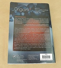 ORIGAMI 5, FIFTH INTERNATIONAL MEETING, CRC PRESS, COPYRIGHT 2011