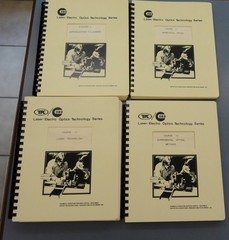 Laser Electro Optics Technology Curriculum Series Course Manuals Set of 10 1980