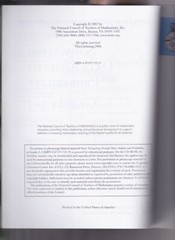 Navigating through Data Analysis & Probability in Gr 3-5 Paperback +CD 2006 LN