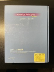 Chemical Principles by Donald J. DeCoste and Steven Zumdahl (2016, Hardcover)