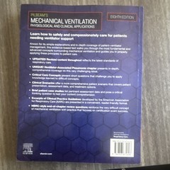 Elsevier Pilbeam’s Mechanical Ventilation 8th Ed Paperback 2024 J.M. Cairo