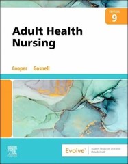 Adult Health Nursing – Paperback, by Cooper MSN RN Kim; Gosnell – Very Good n