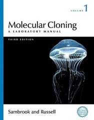 Molecular Cloning: A Laboratory Manual, Third Edition (3 volume set) – GOOD