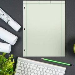 Engineering Computation Pad 8.5×11 Inches Graph Paper Notepad 5 Squares per Inch