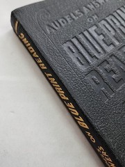 1943 AUDELS Answers On Blueprint Reading For Mechanics & Builders Book Vtg