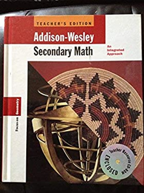 Addison Wesley Secondary Math: Focus on Geometry/With Cd Rom