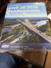 Autodesk Civil 3D 2026 Fundamentals by Ascent ( Paperback) New in Shrink Wrap