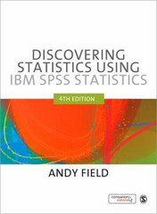 Discovering Statistics Using IBM SPSS Statistics, 4th Edition, Field, Andy, Good
