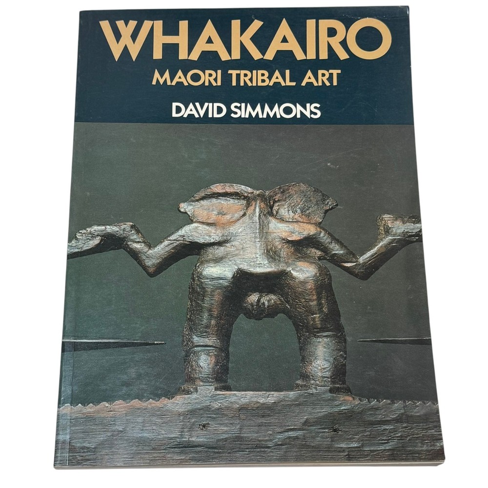 Whakairo Maori Tribal Art David Simmons Art Book New Zealand Carving symbolism