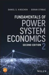 Fundamentals of Power System Economics – Hardcover By Kirschen, Daniel S – GOOD