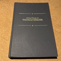 Critical Essays on Thomas Berger Hardcover David W. Madden