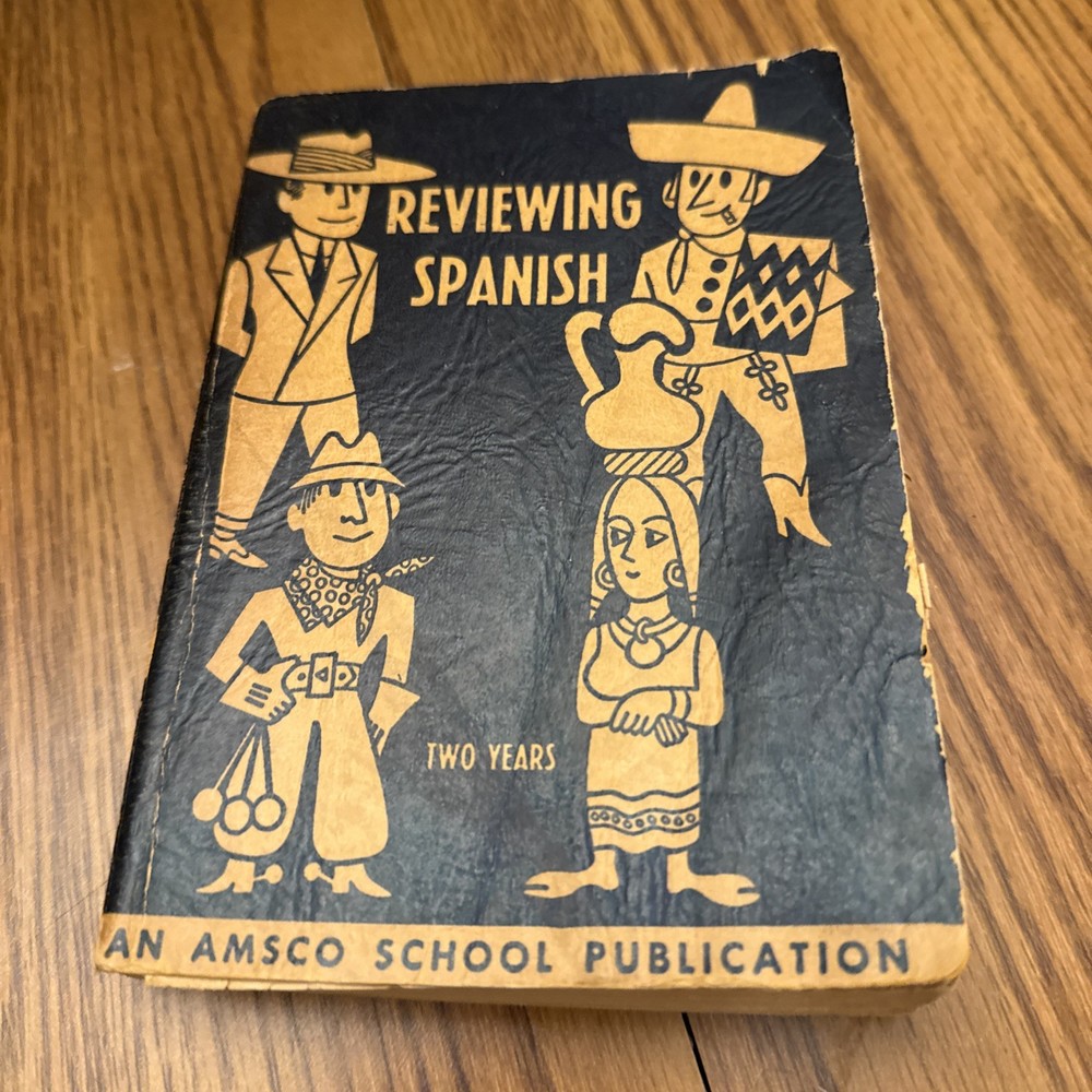 Reviewing Spanish: Two Years (An Amsco School Publication) by Robert Nass Vintag