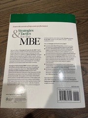 Emanuel strategies & tactics for the MBE- Eighth Edition