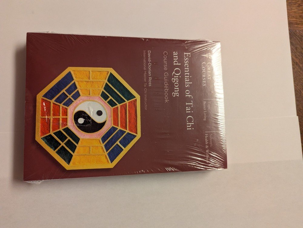 NEW The Great Courses Essentials Of Tai Chi And Qigong 4 DVD Set Guide SEALED