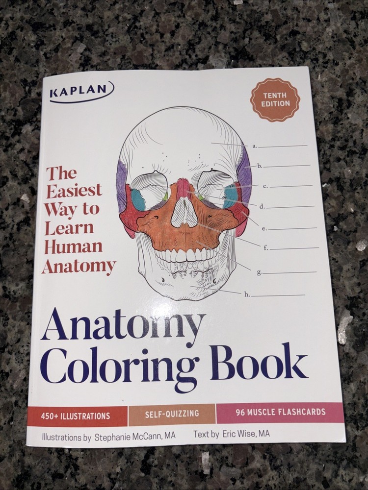 Kaplan Anatomy Coloring Book 10th Edition