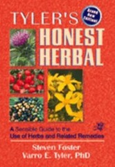 Tyler’s Honest Herbal ~ Steven Foster ~ Paperback ~ *LIKE NEW*