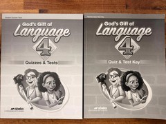 Abeka Language Arts 4 Homeschool BUNDLE