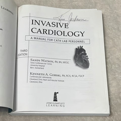 Invasive Cardiology A Manual For Cath Lab Personnel Textbook 3rd Ed 2011
