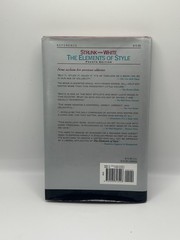 The Elements of Style 4th Edition By William Strunk Jr &E.B.white