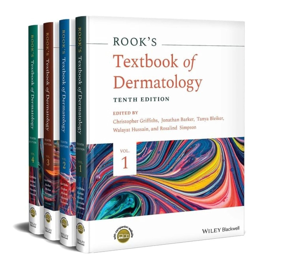 Rook’s Textbook of Dermatology, 4 Volume Set Hardcover