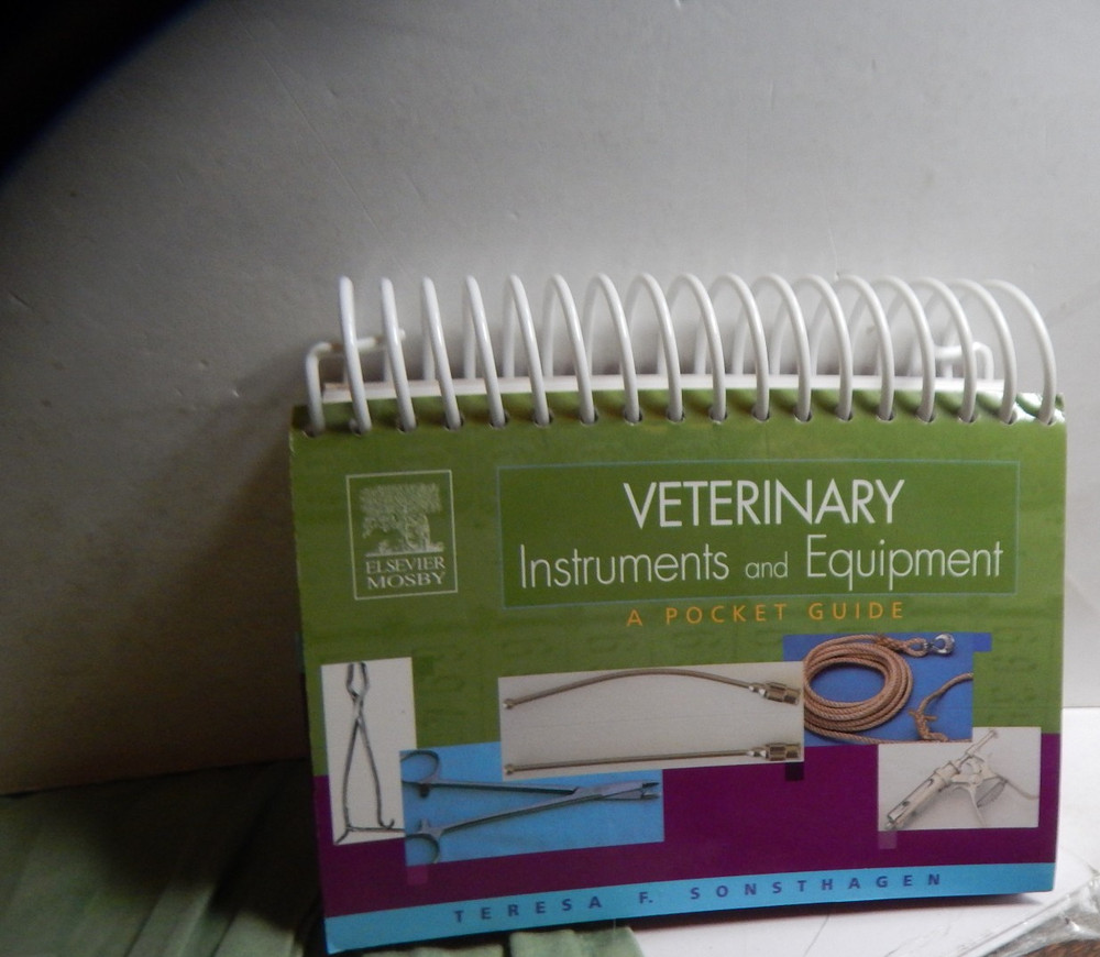 Veterinary Instruments and Equipment: A Pocket Guide Spiral Paperback