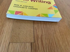 The Concise St Martin’s Guide to Writing 9th Edition by Axelrod, Cooper UNREAD
