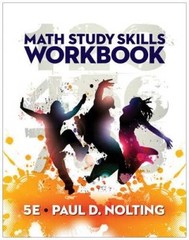 Math Study Skills Workbook – Paperback By Nolting, Paul D. – VERY GOOD