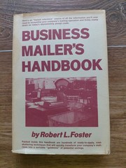 Business Mailers Handbook Hardcover Robert Foster Rare Business Book 1977 MISC4