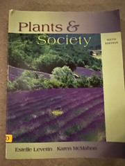 Plants and Society by Levetin, Estelle paperback Book