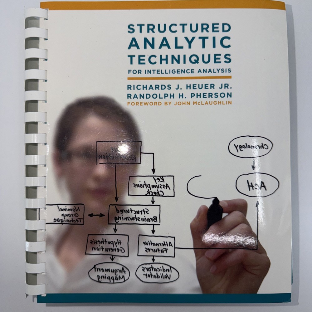 Structured Analytic Techniques for Intelligence Analysis 2011 Spiral Bound Book