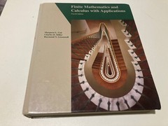 Finite Mathematics and Calculus With Applications – Hardcover – GOOD