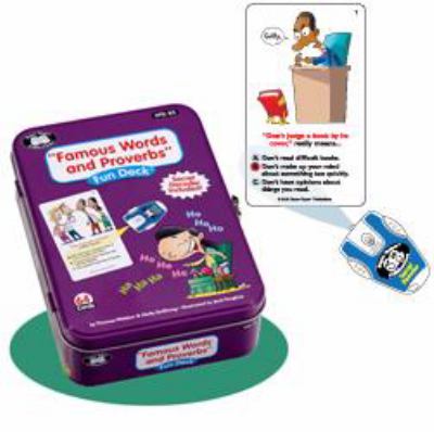 Famous Words and Proverbs Fun Deck : Fd85 by Molly DeShong (2005, Cards,Flash…