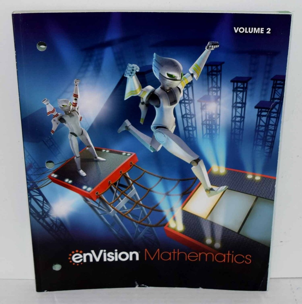 8th Grade Envision Mathematics Student Edition Volume 2 2021 FREE SHIPPING !!!