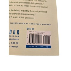 The world is flat by Thomas L. Friedman – picador books – isbn 9780312425074