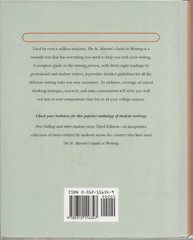 St. Martin Guide to Writing by C. Cooper & R. Axelrod (1997 St. Martin’s Press)