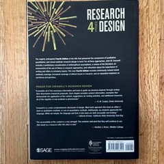 SAGE Publications Research Design 4th Edition John W. Creswell Paperback Book