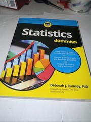 Statistics for Dummies by Deborah J. Rumsey (2016, Trade Paperback)
