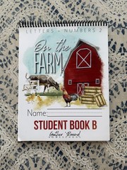 Gather ‘Round Homeschool On the Farm Student Book B Spiral Letters Numbers
