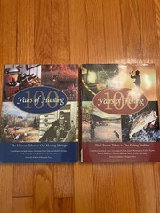 100 Years of Hunting & Fishing two book bundle hardcover used Voyageur Press