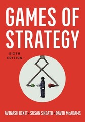 Games of Strategy, Paperback by Dixit, Avinash K.; Skeath, Susan; Mcadams, Da…