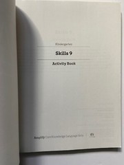 Amplify Core Knowledge Language Arts Skills 9 -Kindergarten Activity Book UNUSED