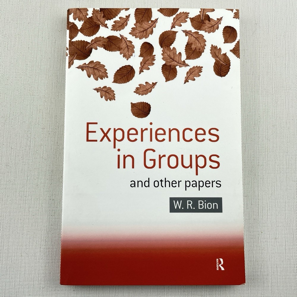 Experiences in Groups WR Bion Paperback Book Psychoanalysis Psychology