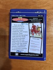 Excellent, clean, mint: Super Duper Photo Fun Deck – “Photo Sentence Building”